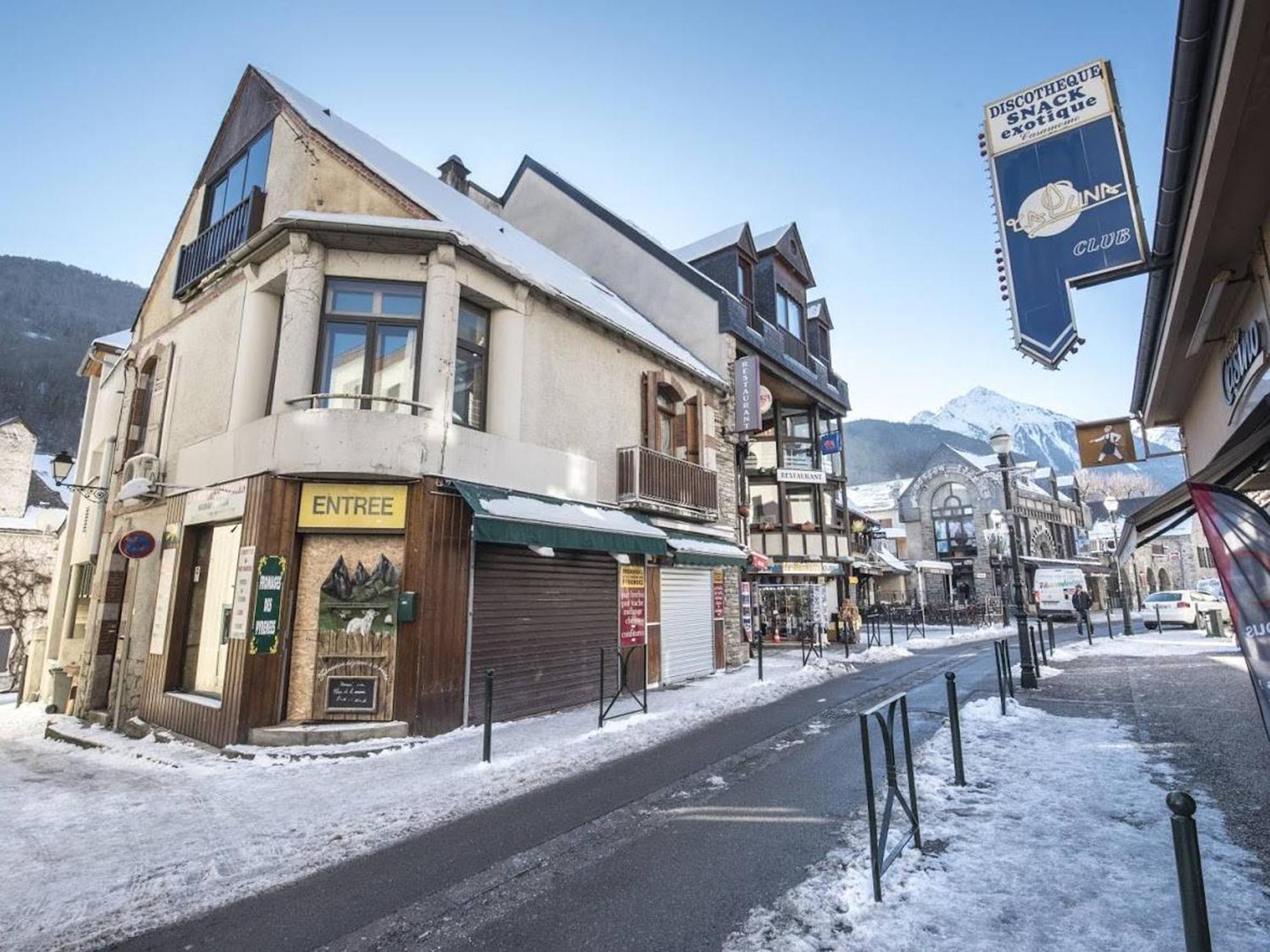 Charmant Studio Cabine 4 Pers. Avec Balcon, Proche Centre Et Thermes A Saint-Lary-Soulan - Fr-1-296-231 Dış mekan fotoğraf